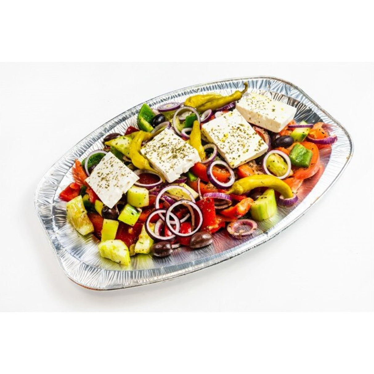Platou pentru aperitiv, din aluminiu, S-450, 1800cc, 43x28.6 cm
