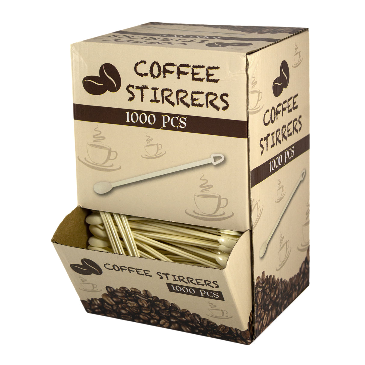 Bețe cu lingurita pentru cafea, (1000buc/set)