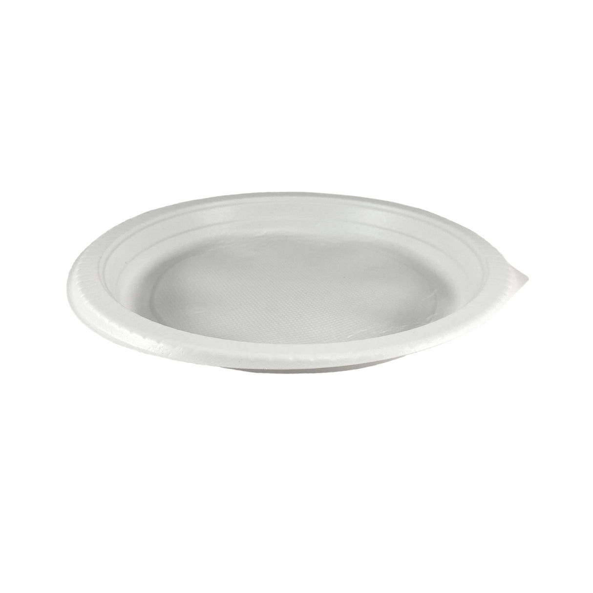 Farfurie din plastic (PP) de unica folosinta, alb, 17 cm, (50buc/set)