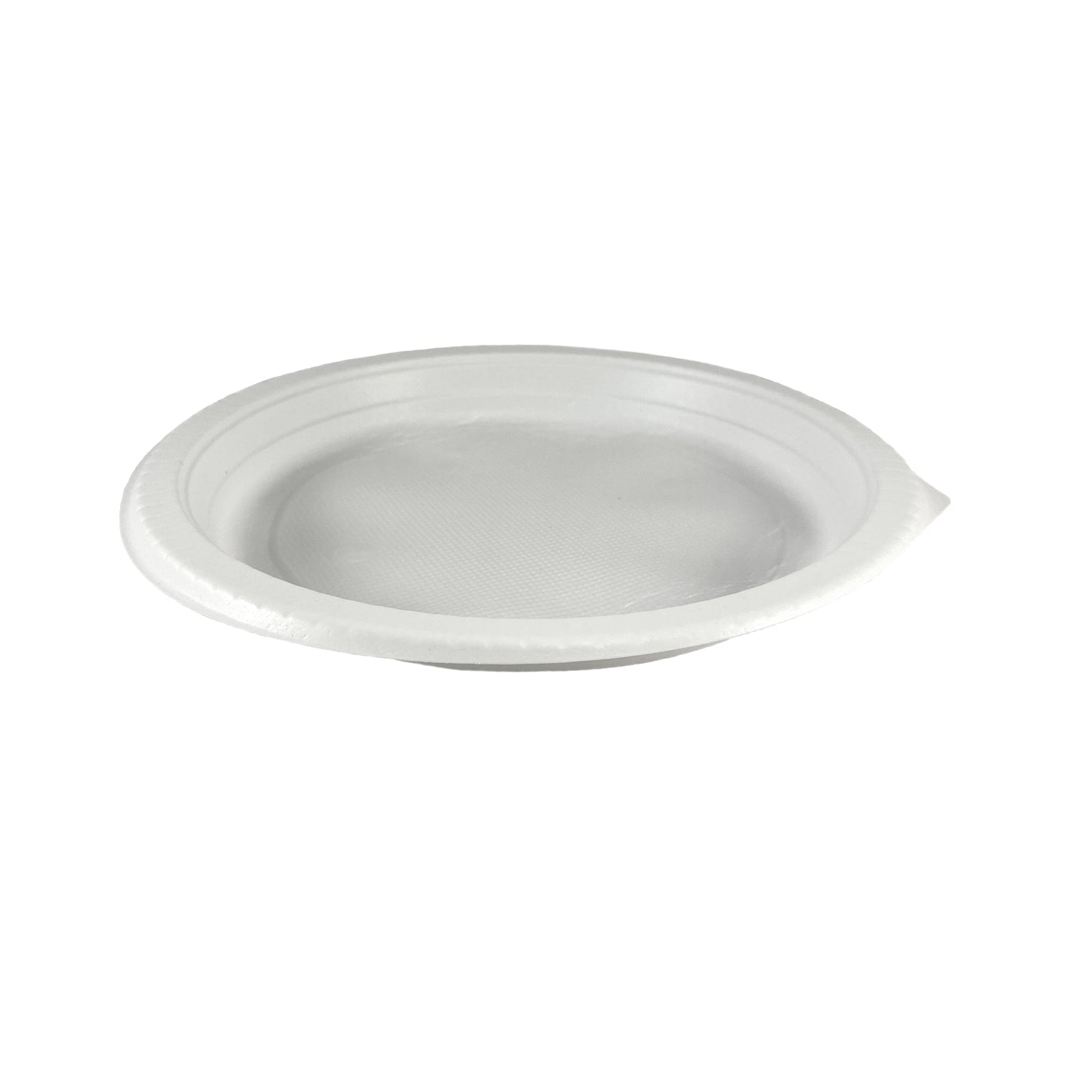 Farfurie din plastic (PP) de unica folosinta, alb, 17 cm, (50buc/set)