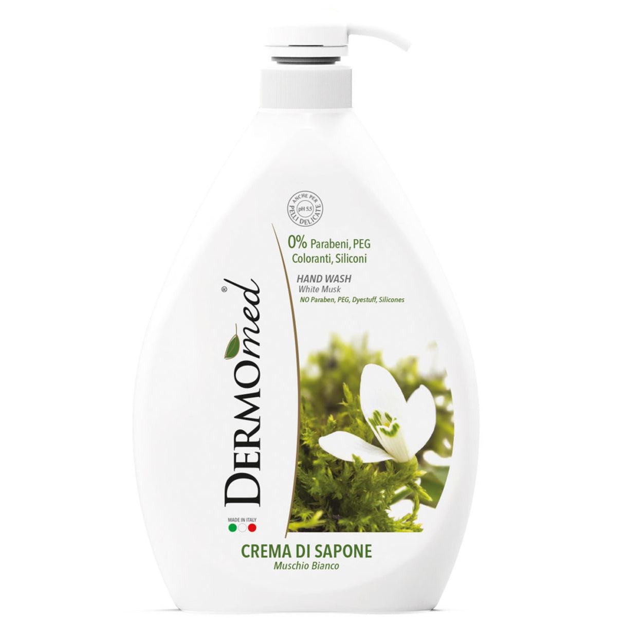 Sapun lichd cu Mosc Alb, Dermomed, 1 L