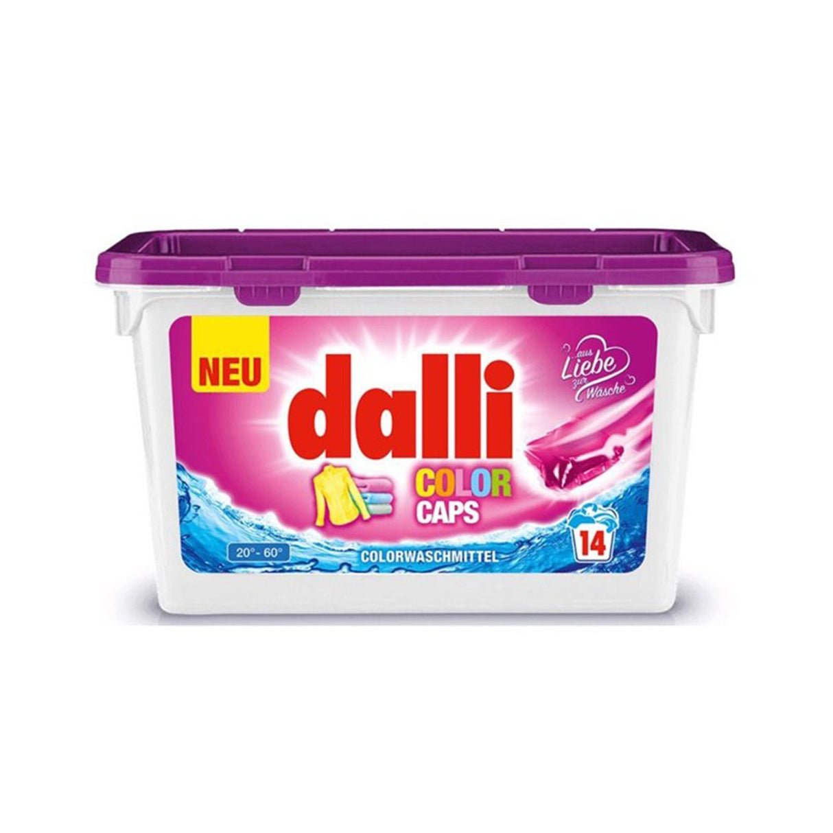 Capsule, Detergent Dalli, color, (14buc/set)