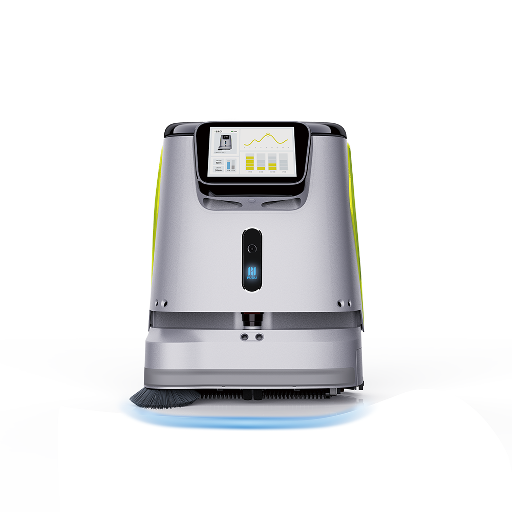 Robot 4-în-1 autonom profesional, Pudu CC1, funcții A.I, uz comercial