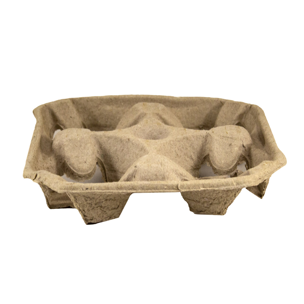 Suport pentru 4 pahare, din carton, tip cofrag