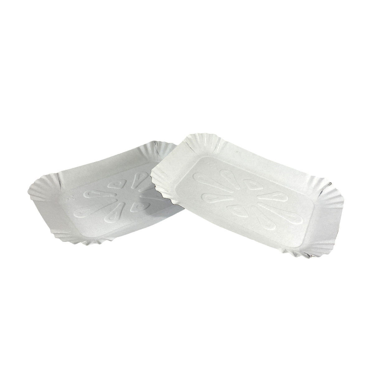 Tăviță pentru prăjituri, din carton, 11x14.6x2.5 cm, (100buc/set)