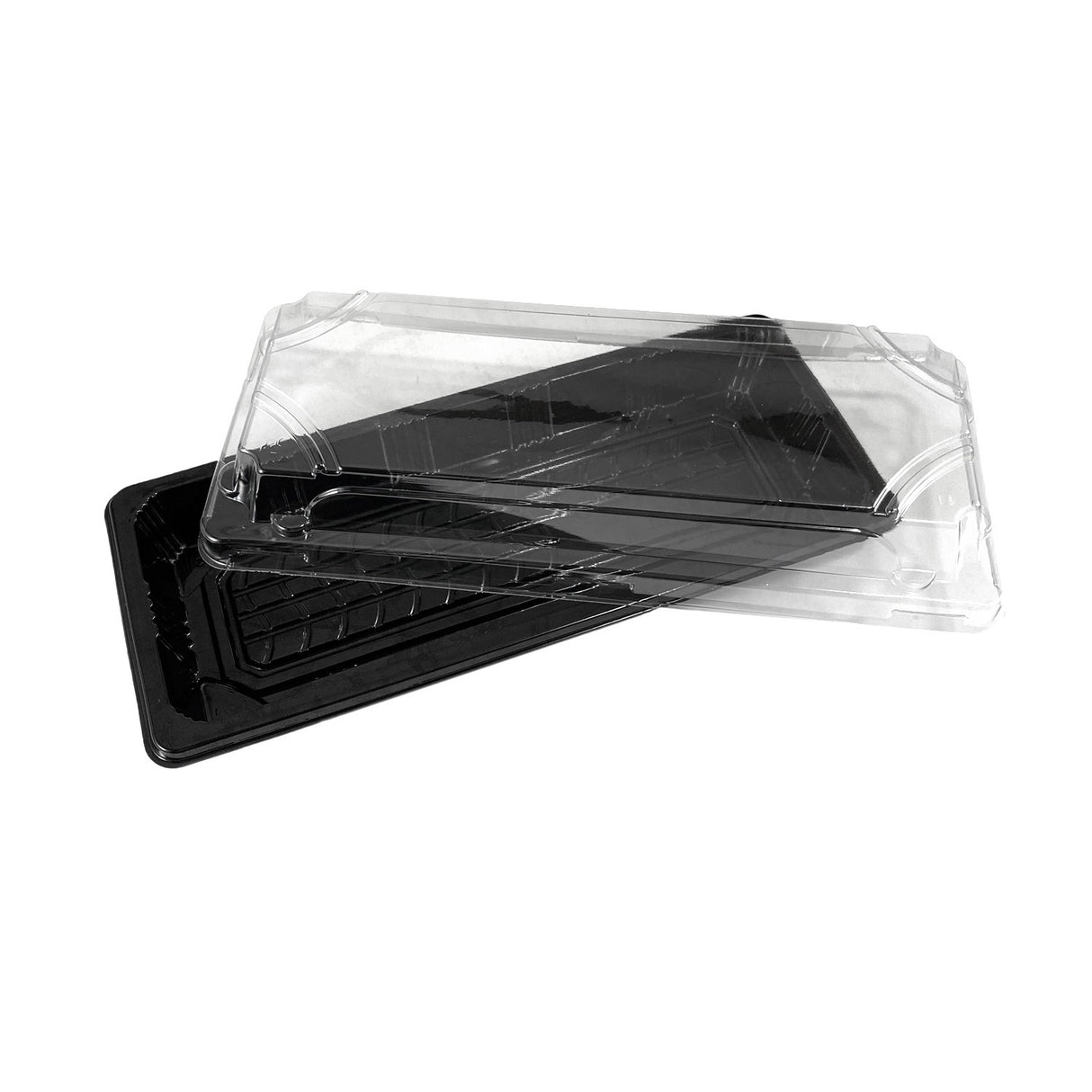 Caserola pentru sushi cu capac transparent, 22x9 cm, (100 buc/set)