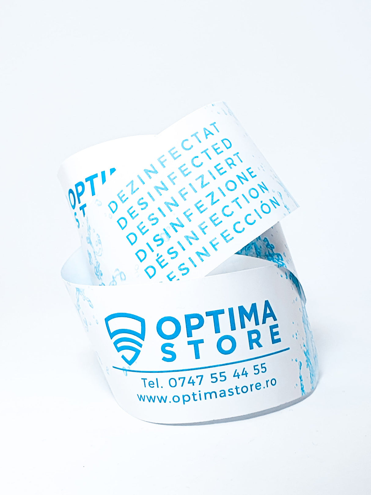 Benzi igienice rola din hartie lucioasa, premium, hartii sanitare dezinfectante, (500buc/set)