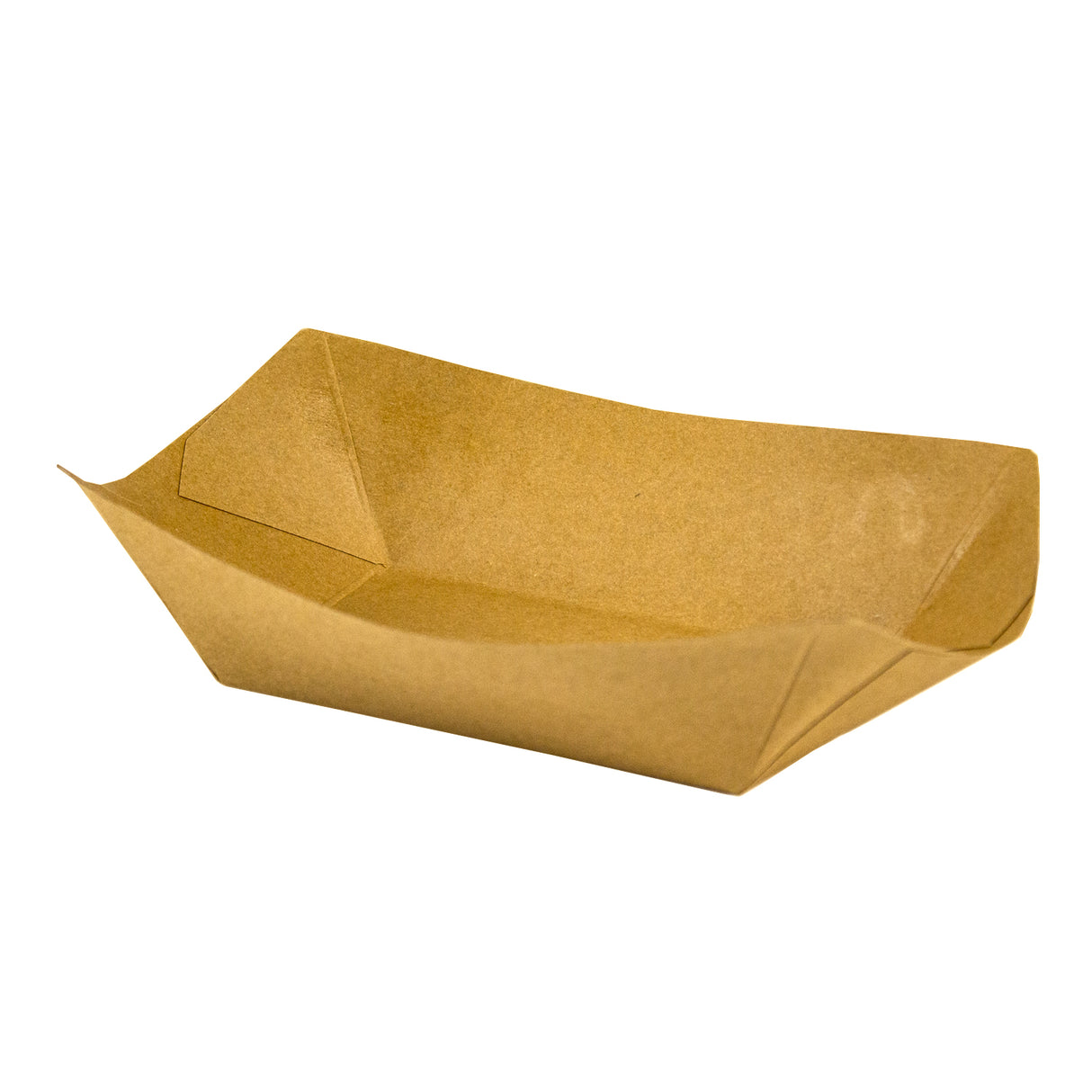 Cutie pentru catering, bărcuță, kraft, 200cc, S, (250 buc/set)