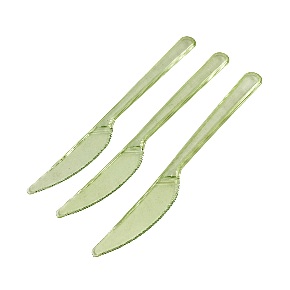 Cutit cristal, verde, (25buc/set)