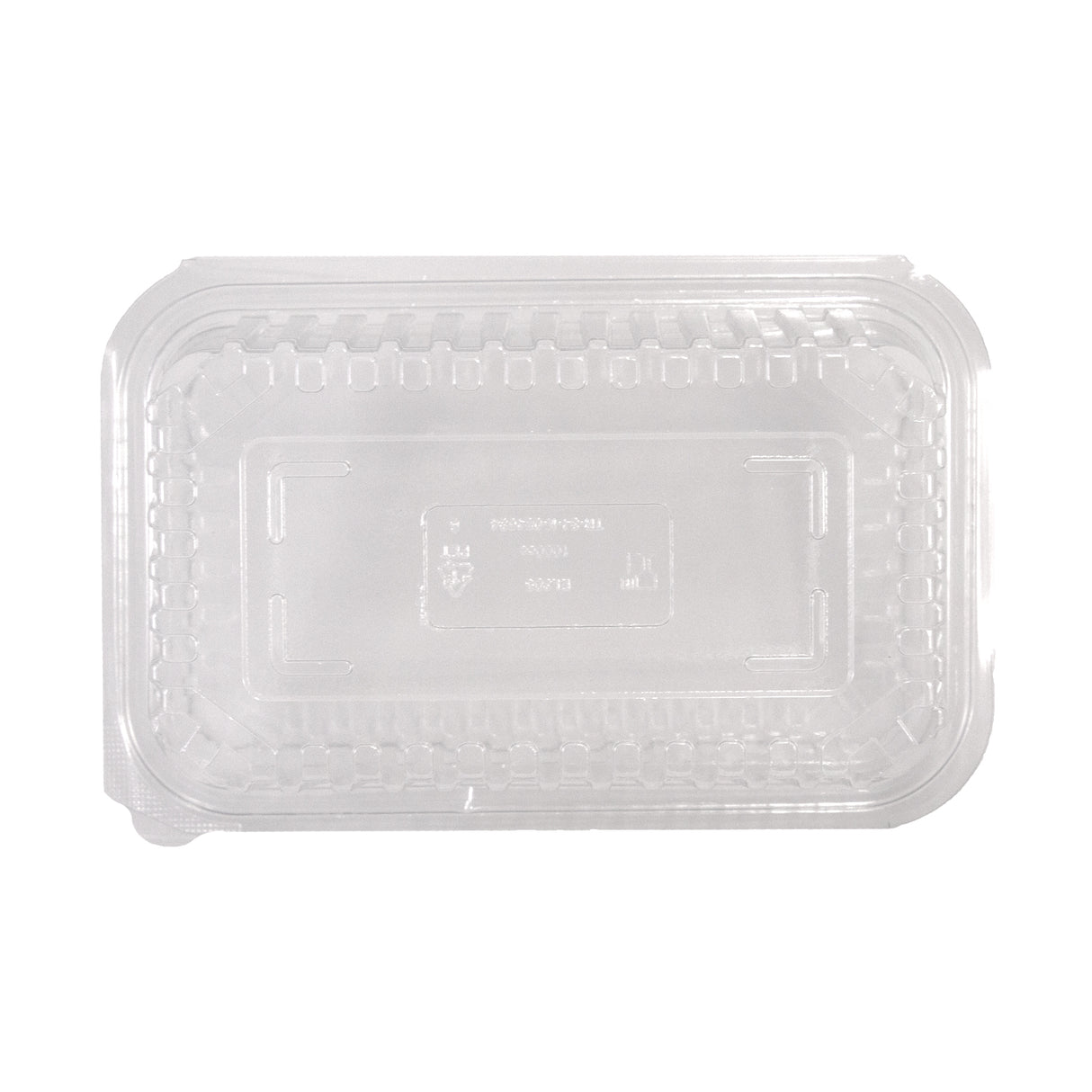 Caserolă dreptunghiulară, cu capac înalt, 1000cc, (100 buc/set)