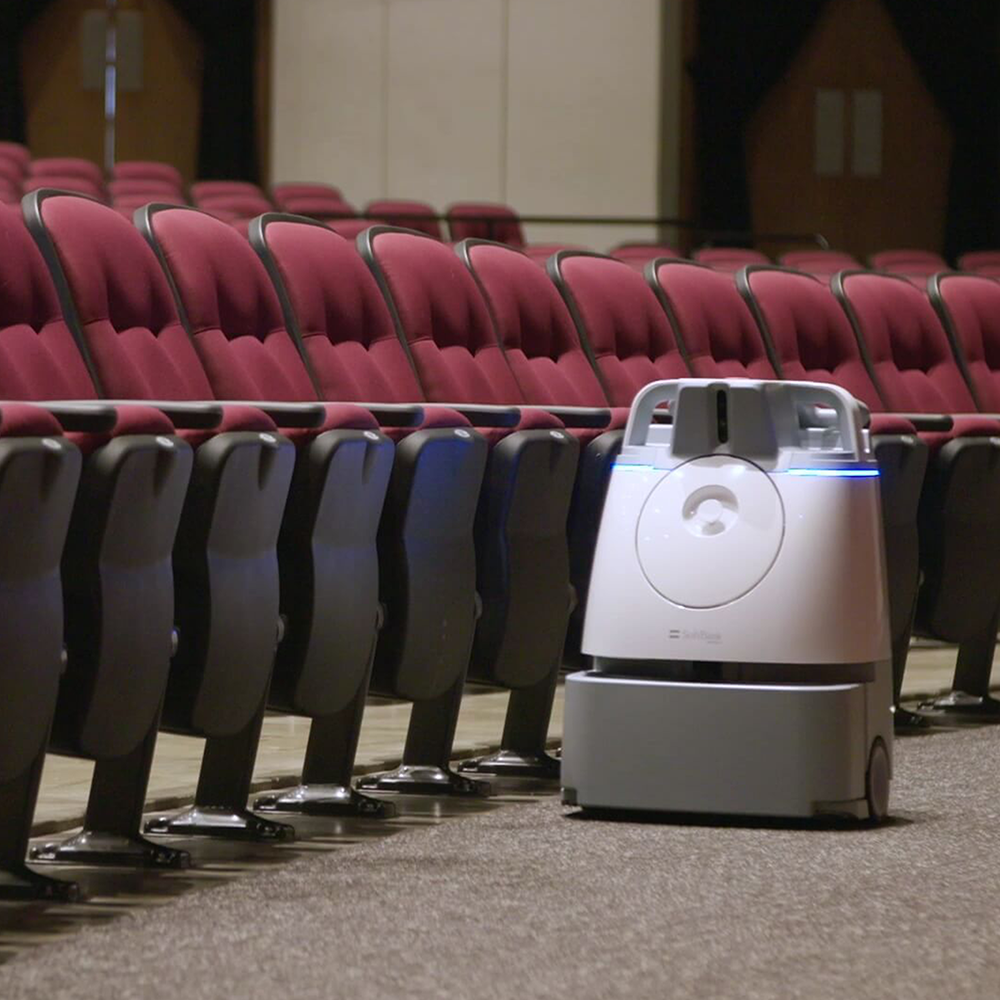 Robot aspirator autonom, Whiz, funcții A.I, uz comercial