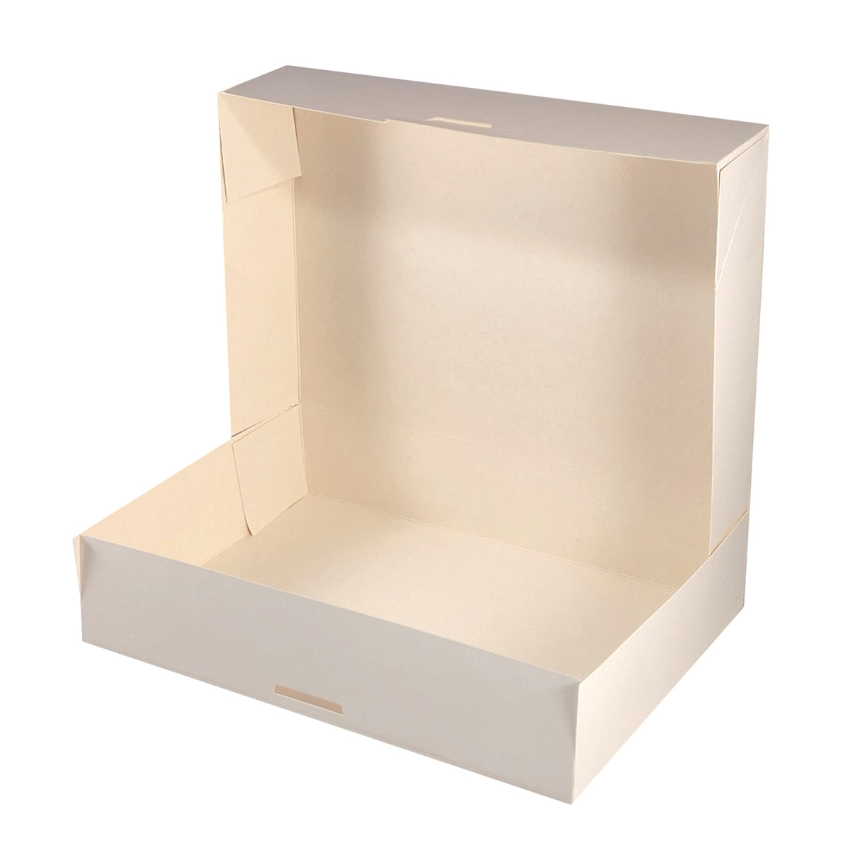 Cutie pentru prăjituri, BLANC, cu capac atașat, 28x20x6cm