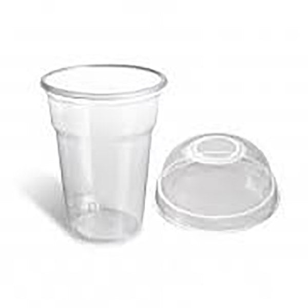 Pahar Frappe, cu capac bombat atasat, 300ml, (100buc/set)