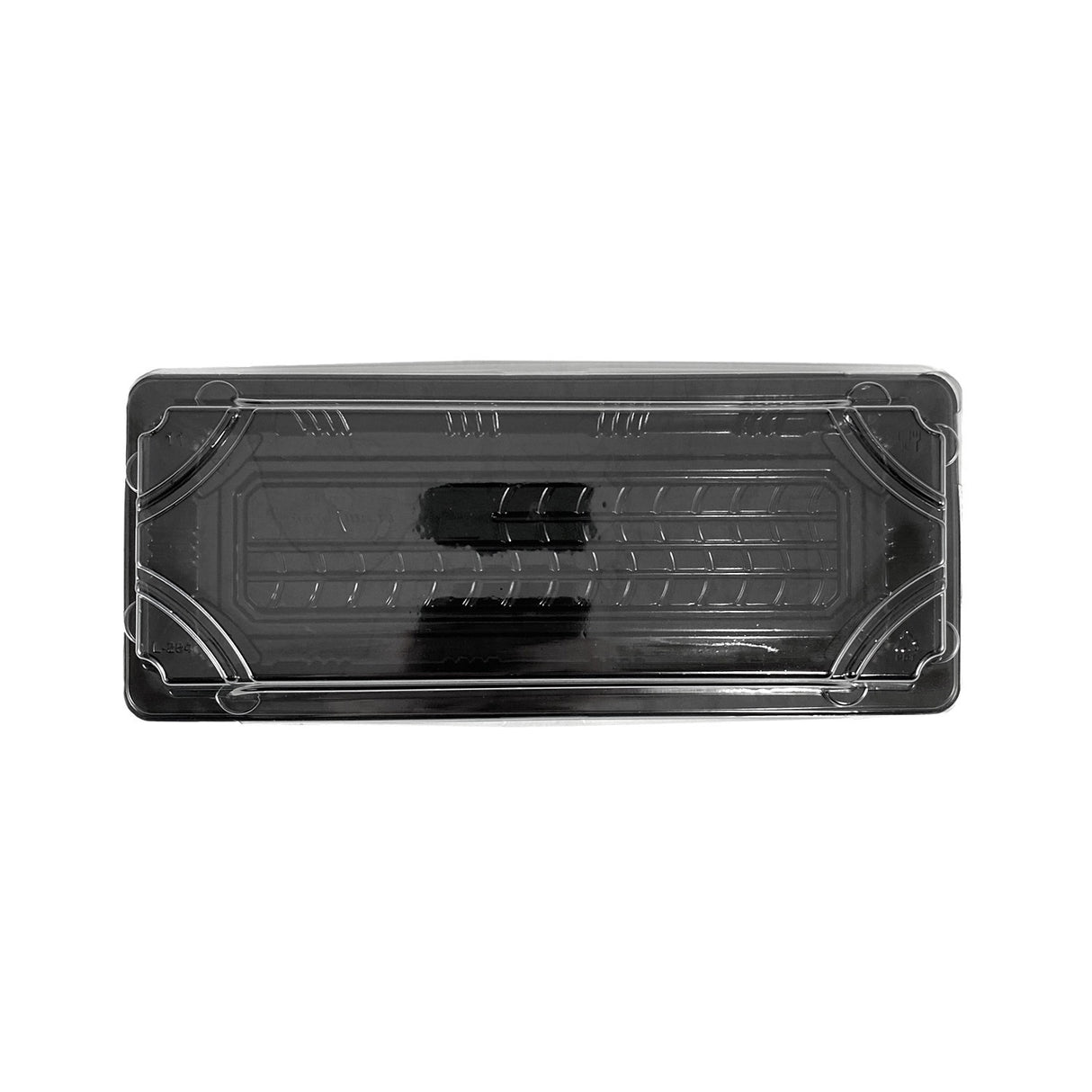 Caserola pentru sushi cu capac transparent, 22x9 cm, (100 buc/set)