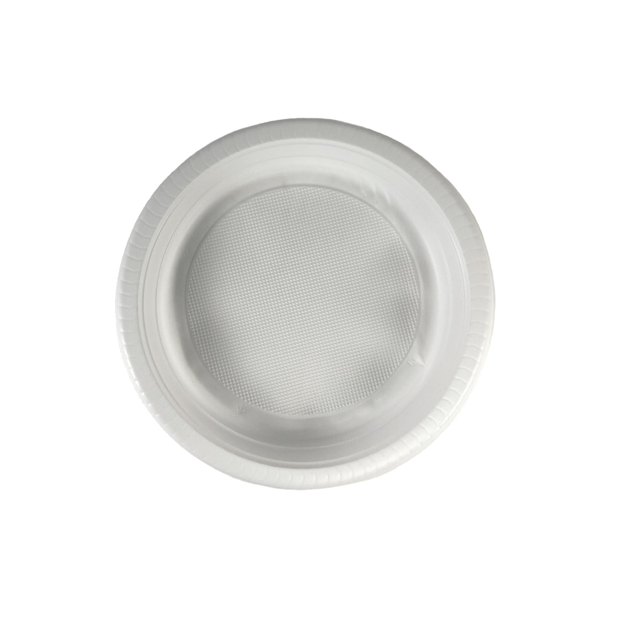 Farfurie din plastic (PP) de unica folosinta, alb, 21 cm, (50buc/set)