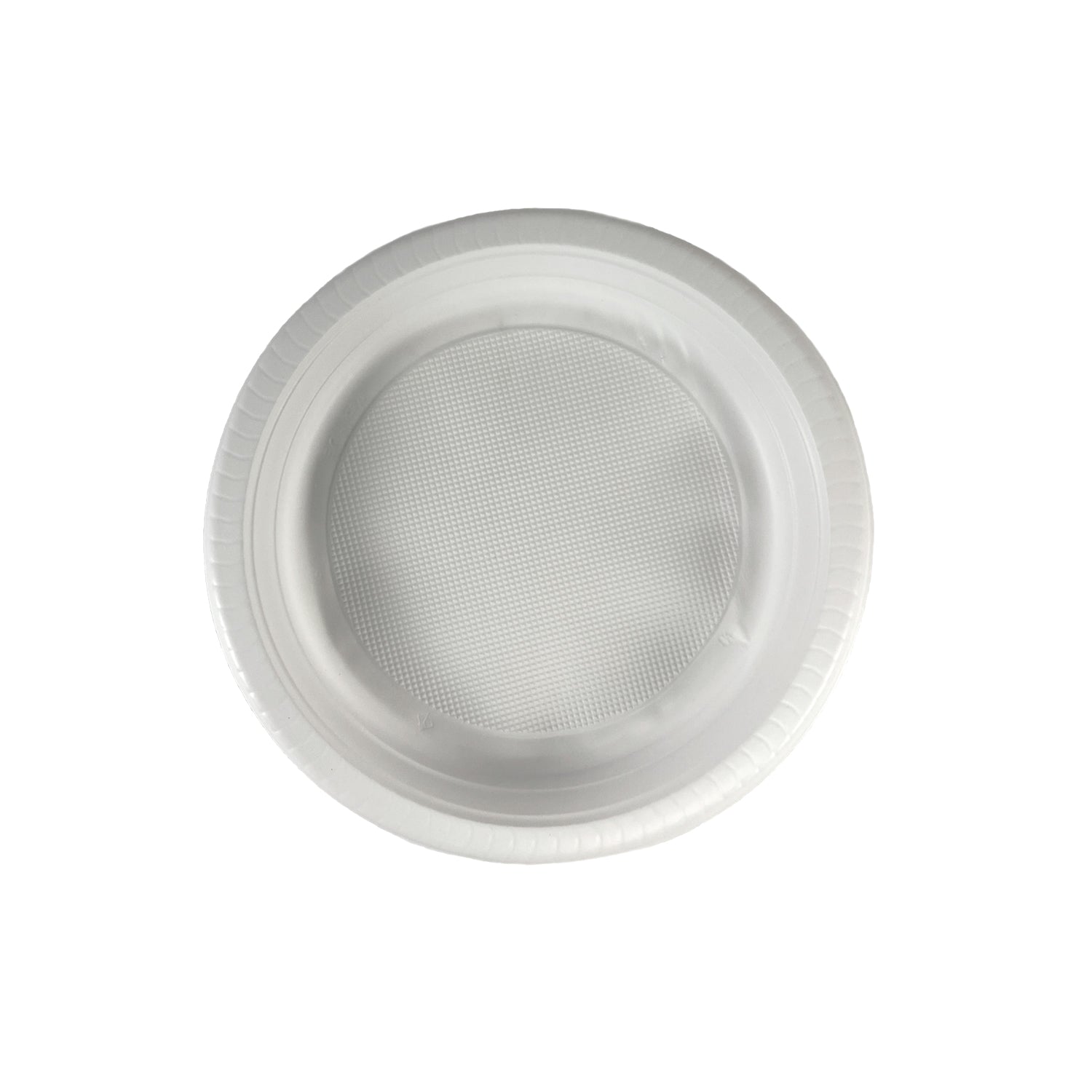 Farfurie din plastic (PP) de unica folosinta, alb, 21 cm, (50buc/set)