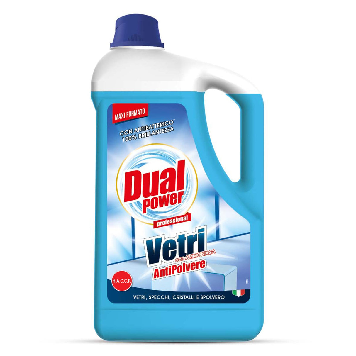 Solutie pentru geamuri, Dual Power Vetri, 5 L