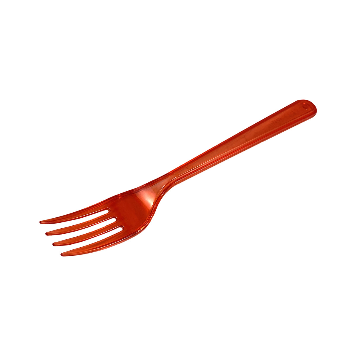 Furculita cristal, rosie, (25buc/set)