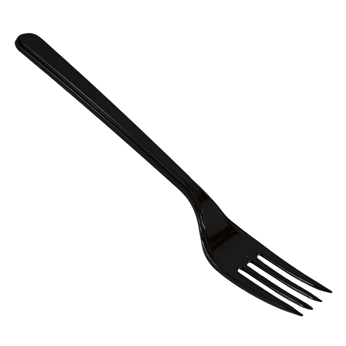 Furculita lux, neagra, (100buc/set)