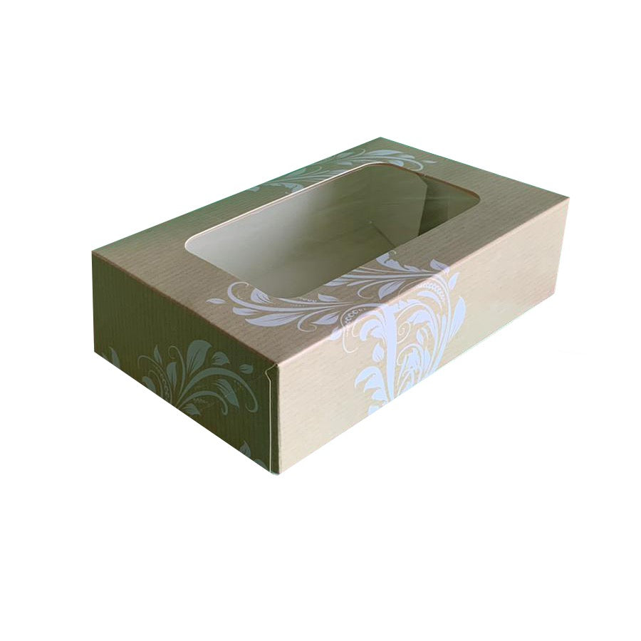 Cutie pentru prăjituri, GALA, cu fereastră transparentă, 26x18x8 cm