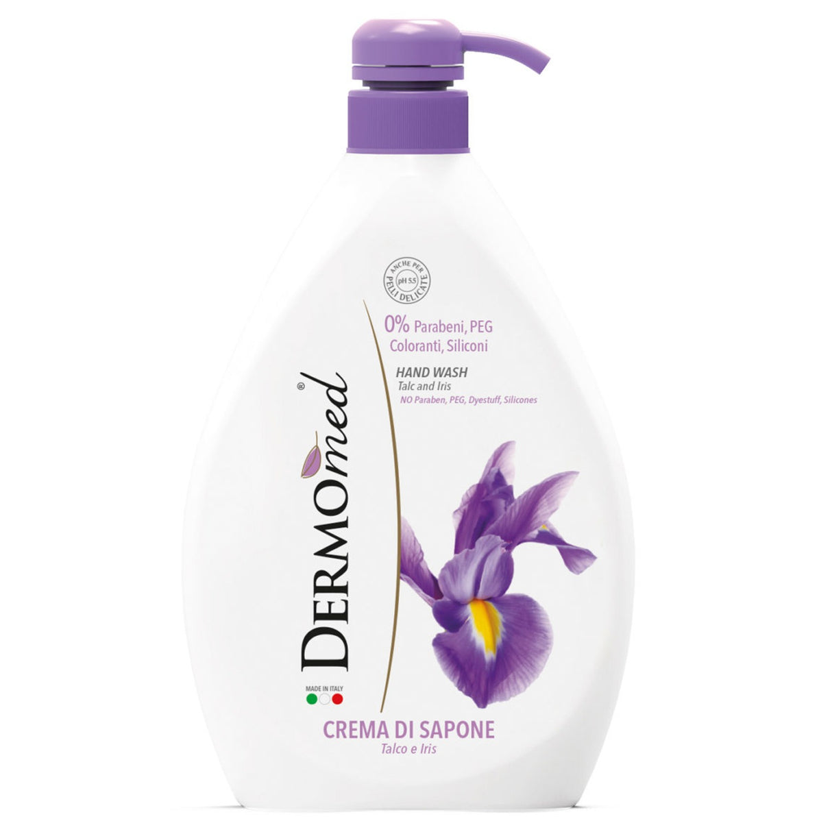 Sapun lichid cu iris, Dermomed, 1 L