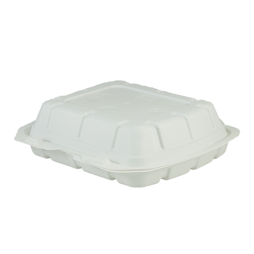 Caserolă pentru catering, cu capac atașat, polipropilenă, 22x19 cm, (100 buc/set)