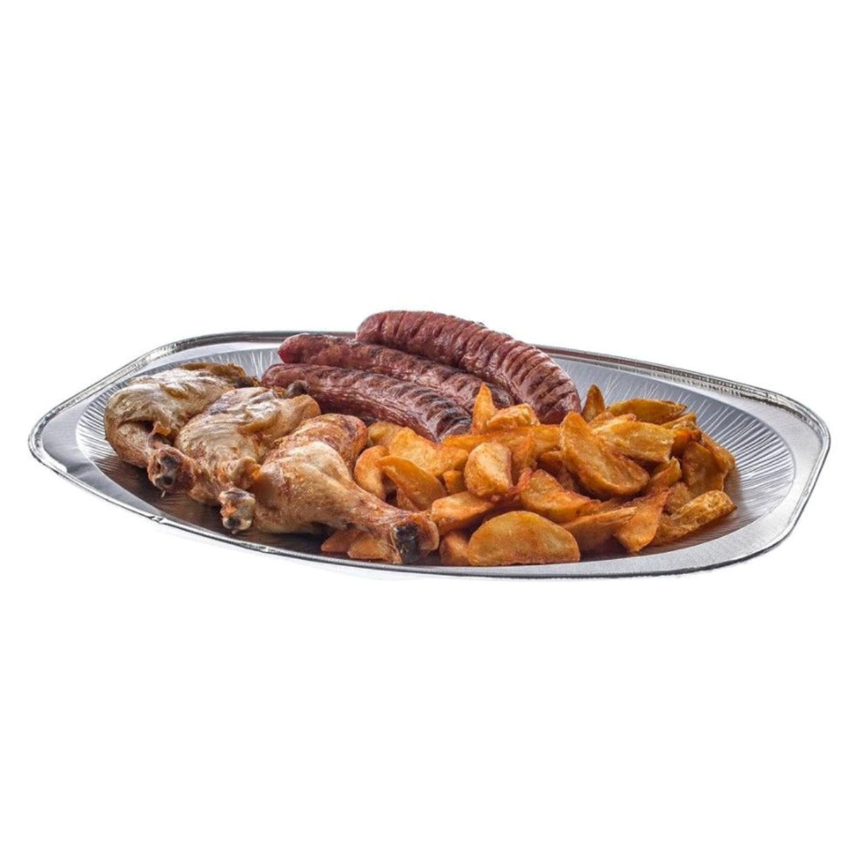 Platou pentru aperitiv, din aluminiu, S-450, 1800cc, 43x28.6 cm