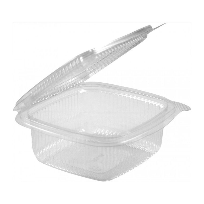 Caserole pentru catering, capac atașat, PP, 500cc, 100 bucăți/ set