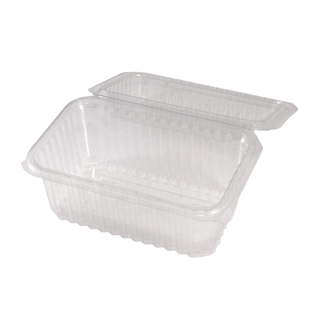 Caserolă dreptunghiulară, cu capac înalt, 1000cc, (100 buc/set)