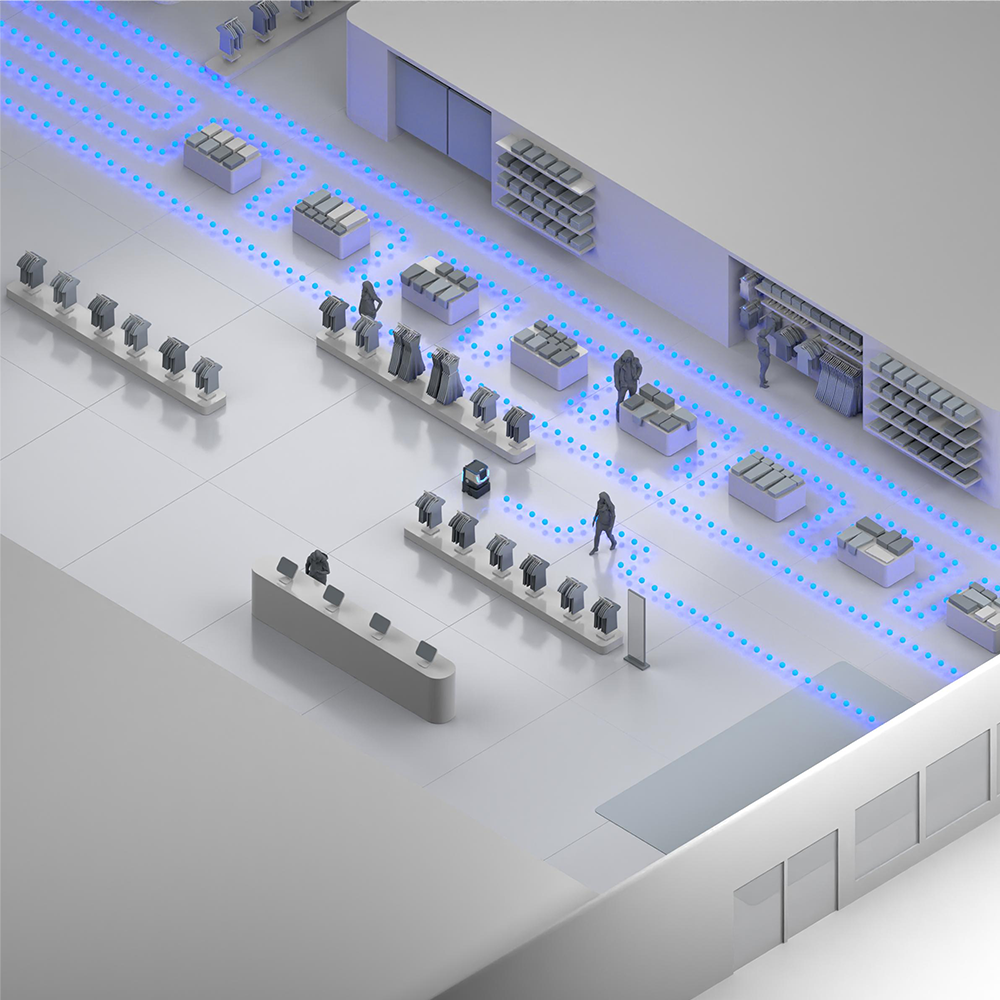 Robot autonom profesional de spălat pardoseli, Cobi 18, funcții A.I, uz comercial