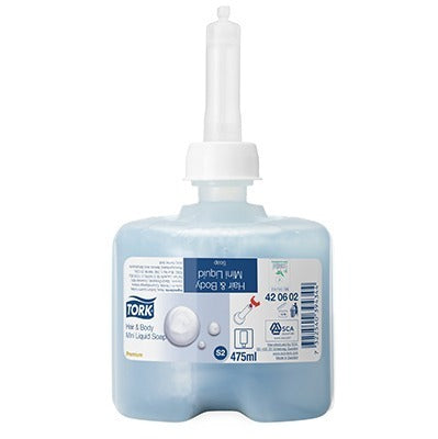 2in1 Sampon si Gel de Dus Tork, 475 ml, 420602