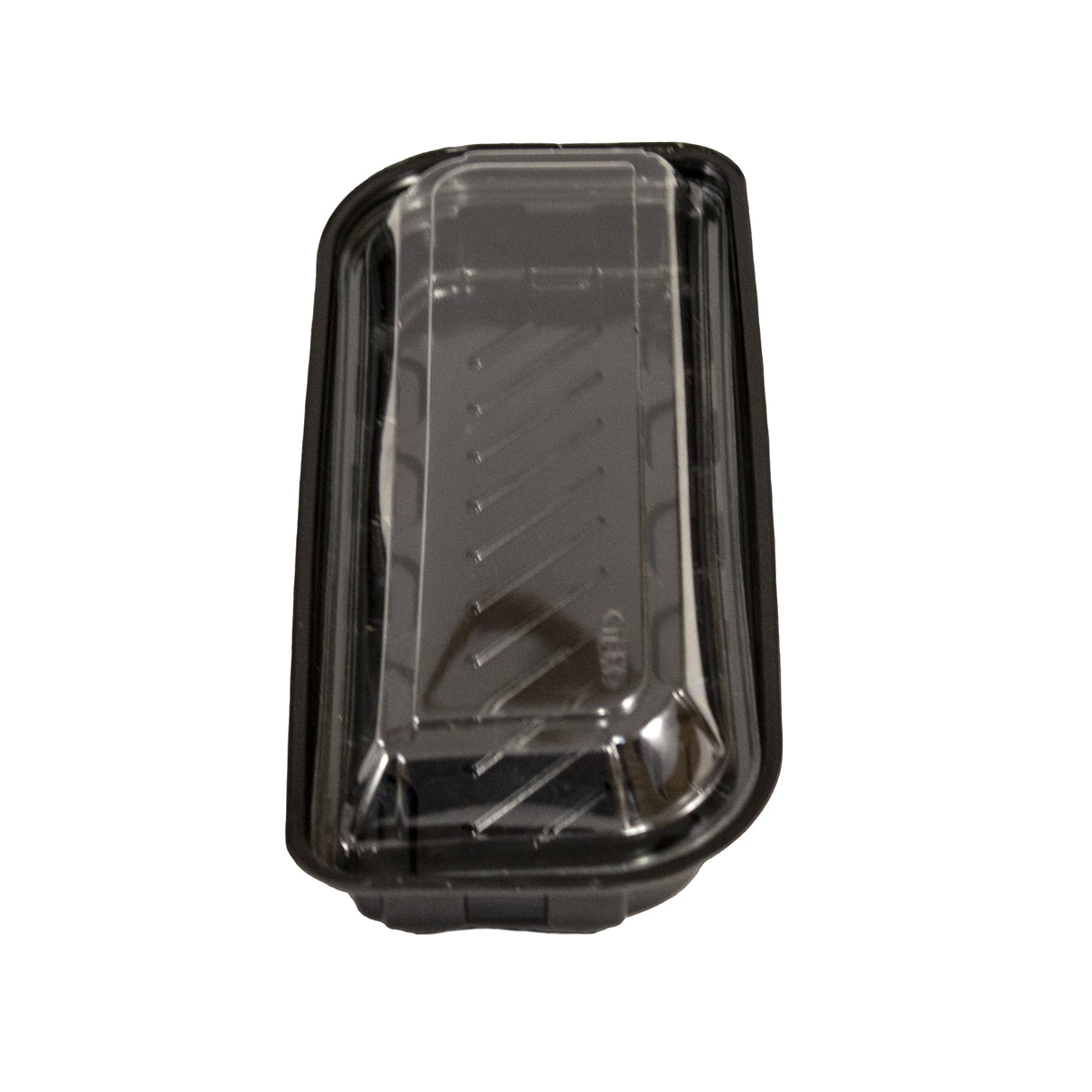 Caserolă cu capac transparent, negru, 500 cc, (50buc/set)