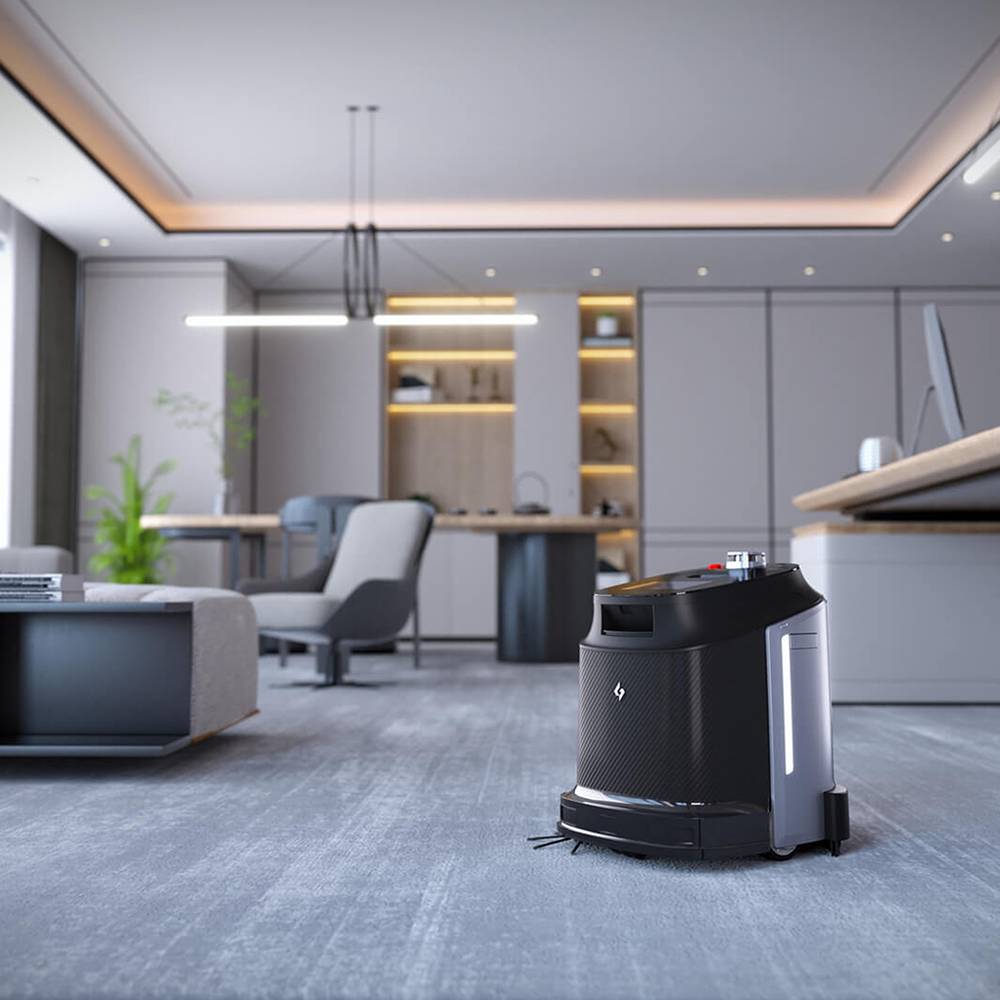 Robot 4-în-1 autonom profesional, Phantas, funcții A.I, uz comercial