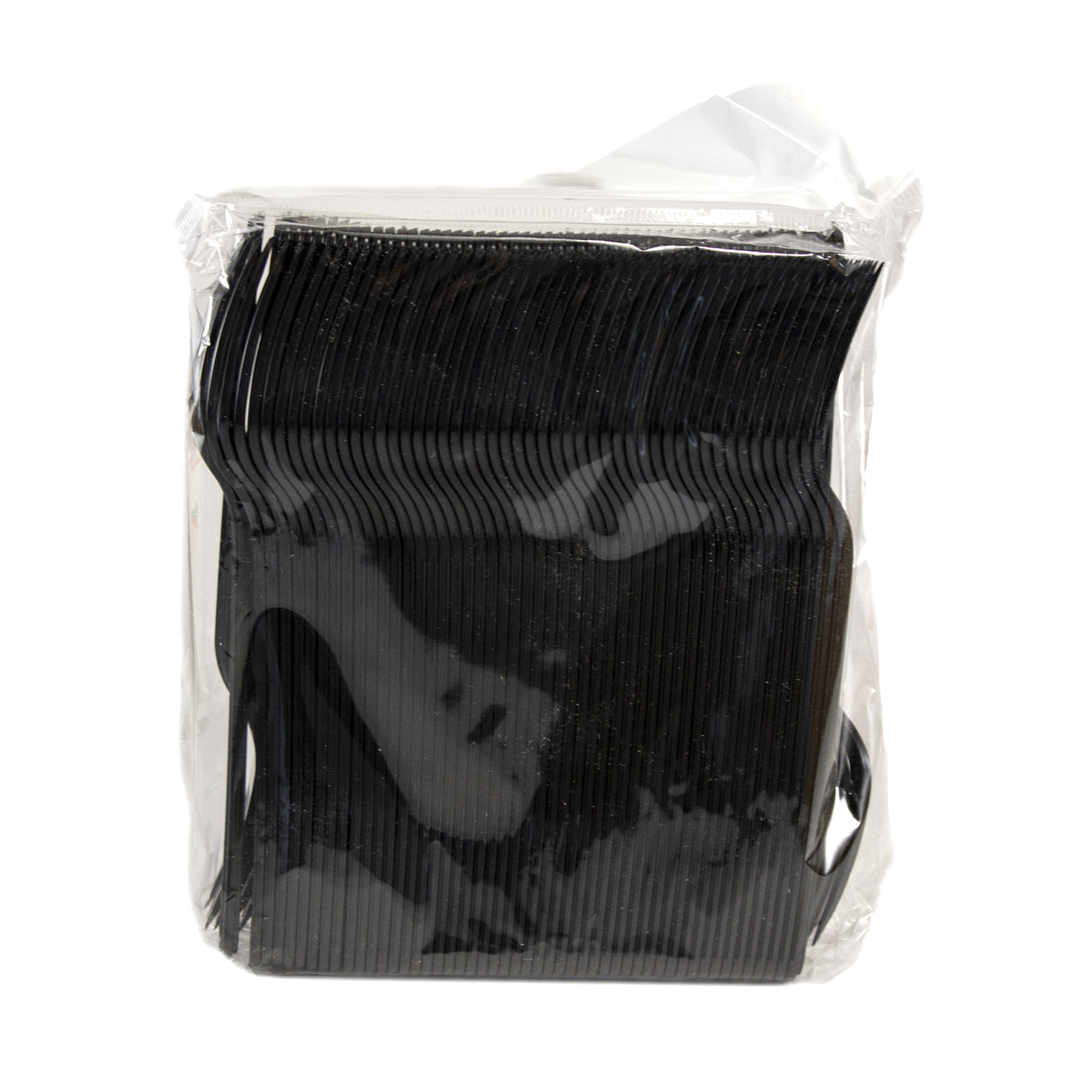 Furculita lux, neagra, (100buc/set)