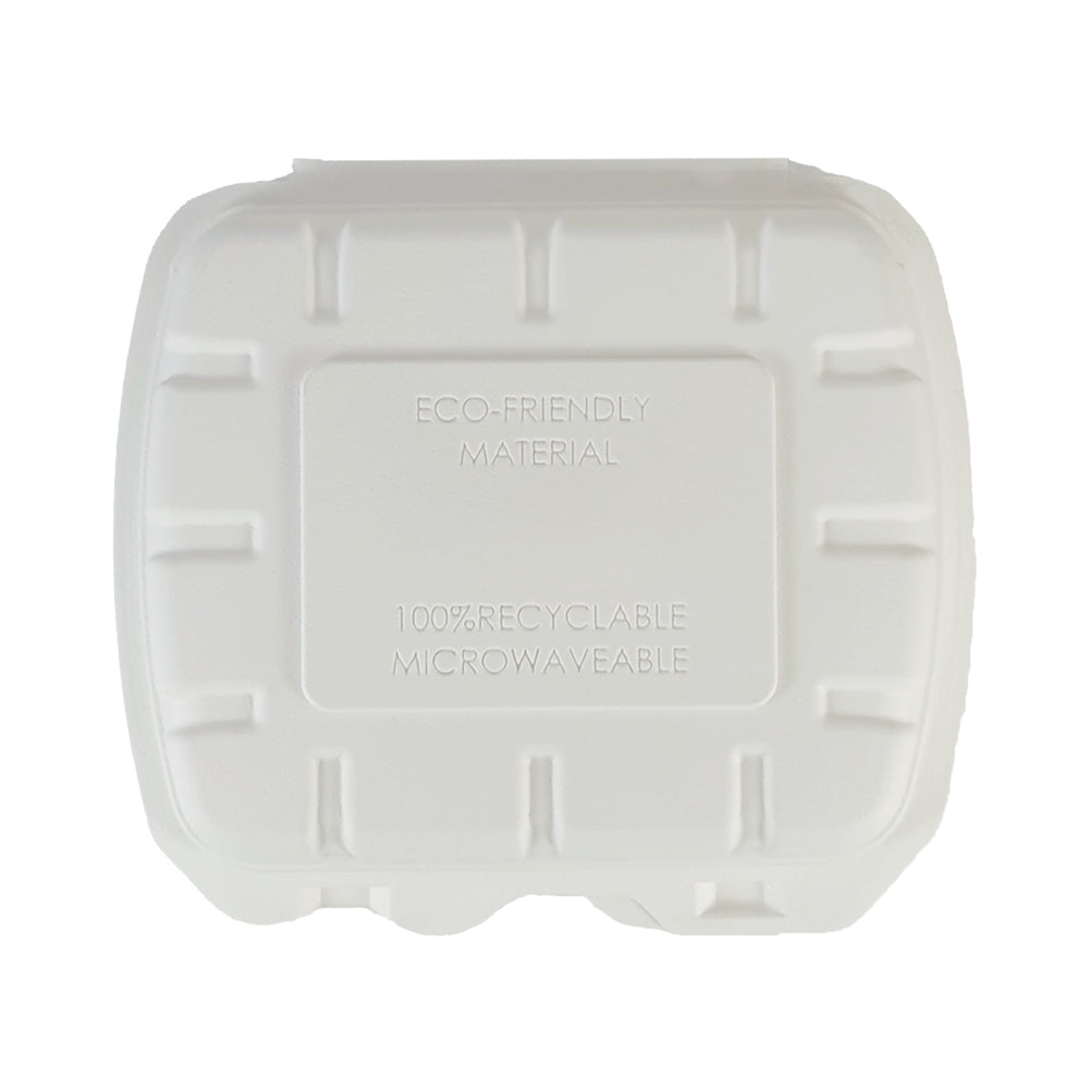 Caserolă pentru catering, cu capac atașat, polipropilenă, 22x19 cm, (100 buc/set)