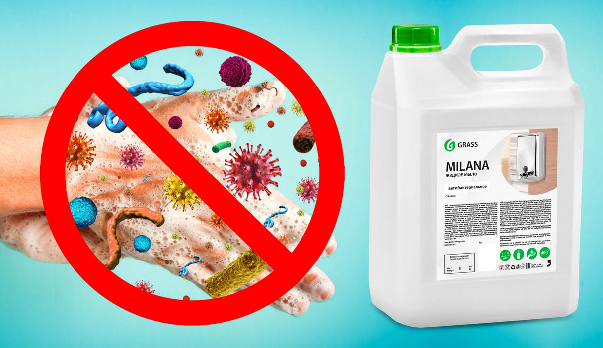 Sapun lichid igienizant MILANA GRASS 5L