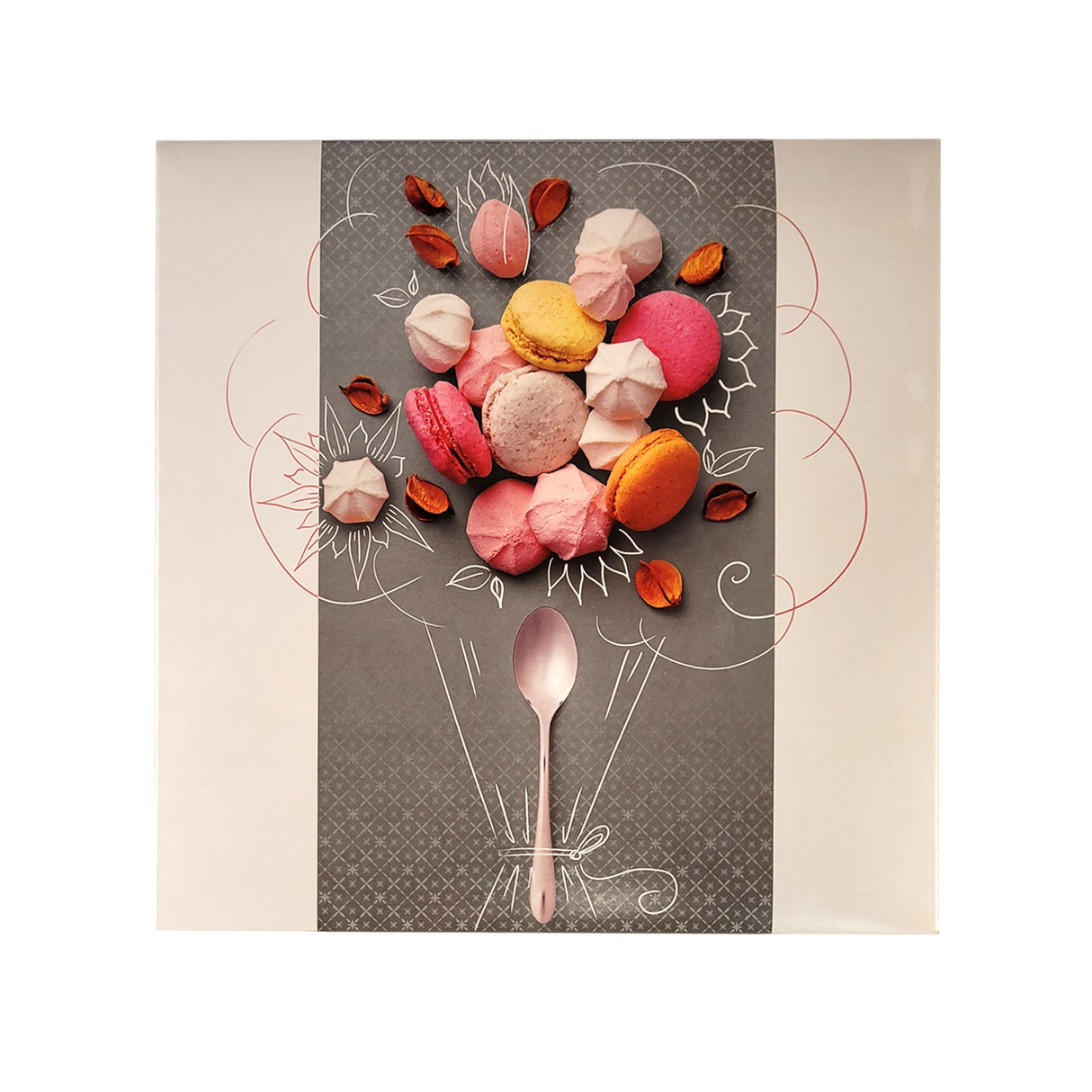 Cutie pentru prăjituri Rendez Vous, cu capac atașat, 26x26x10 cm