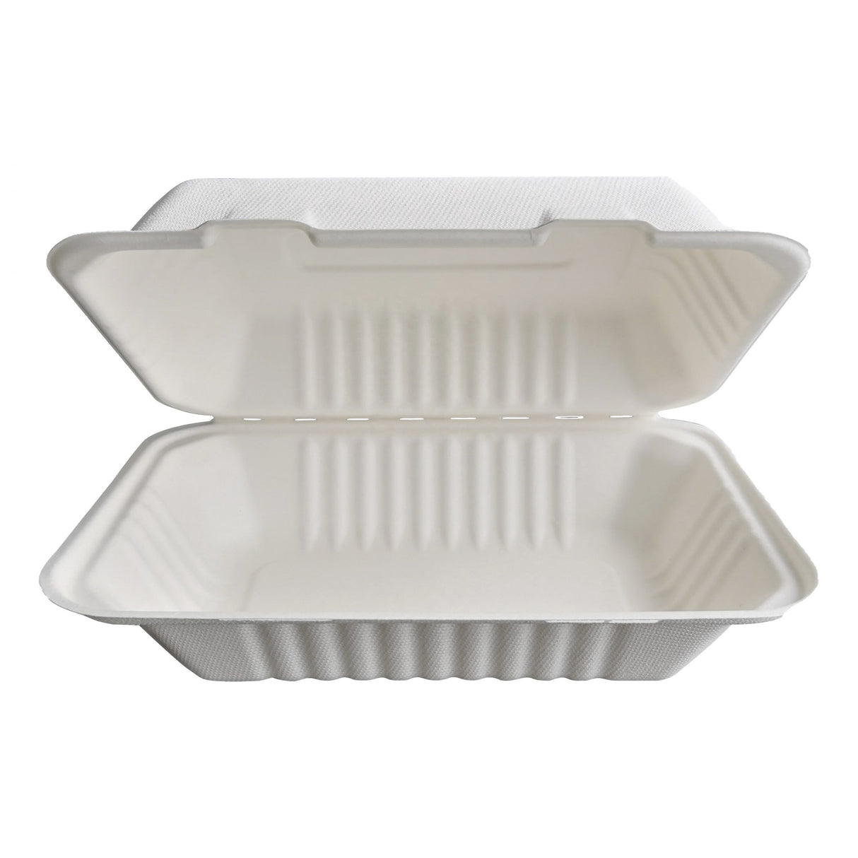 Caserolă pentru catering, capac atașat, biodegradabilă, 23x15x9 cm, (50buc/set)