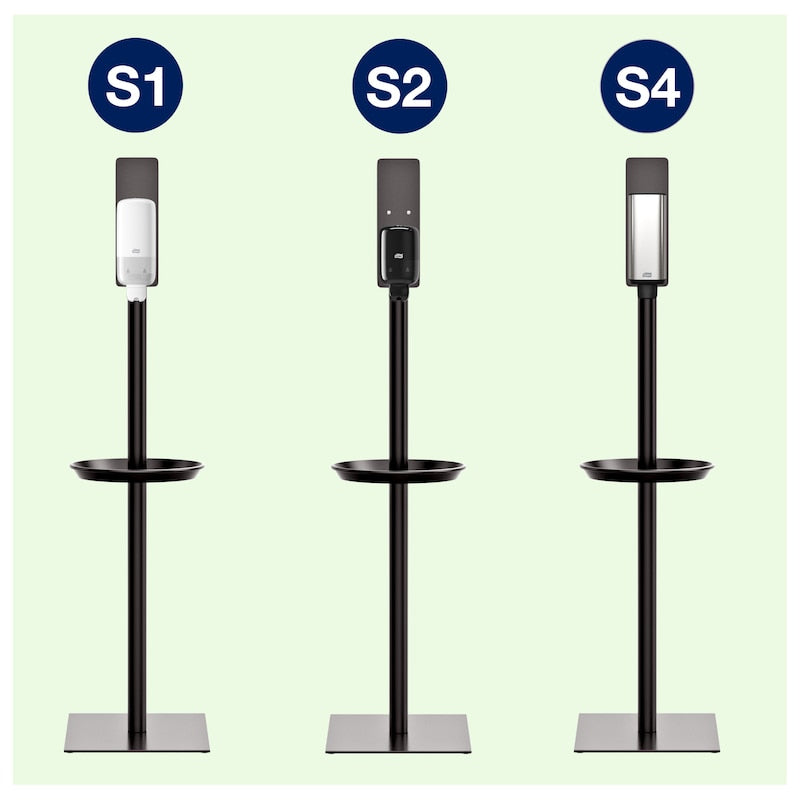 Tork Stativ pentru Igienă Dezinfectant pentru Mâini Negru