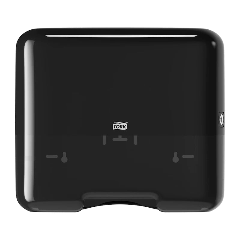 Dozator prosoape pentru mâini, Tork Singlefold Mini, negru, 553108