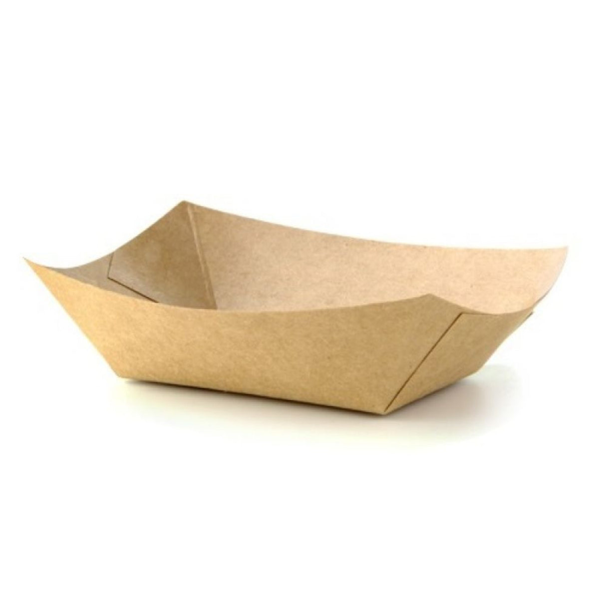 Cutie pentru catering, bărcuță, kraft, L, 1200cc, (250 buc/set)