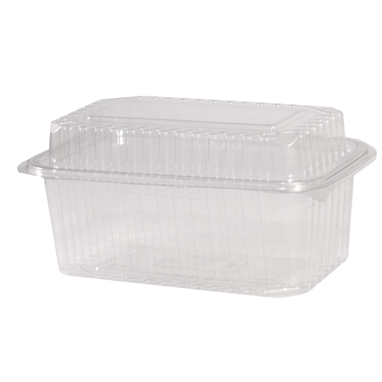 Caserolă dreptunghiulară, cu capac înalt, 1000cc, (100 buc/set)