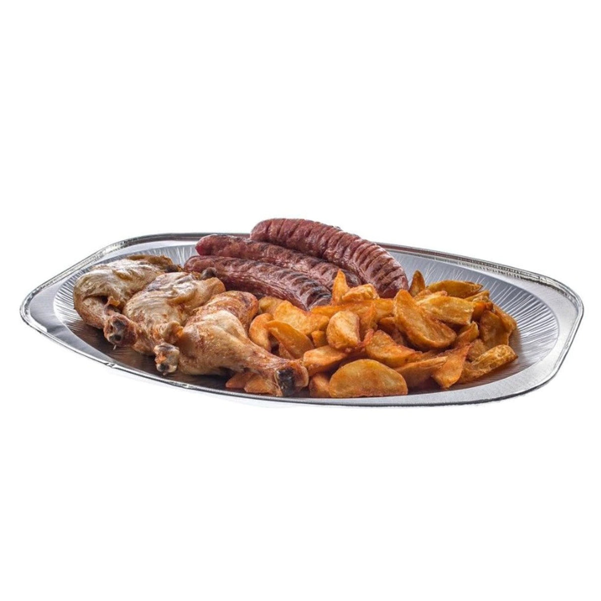 Platou pentru aperitiv, din aluminiu, S-450, 2150cc, 55x36 cm