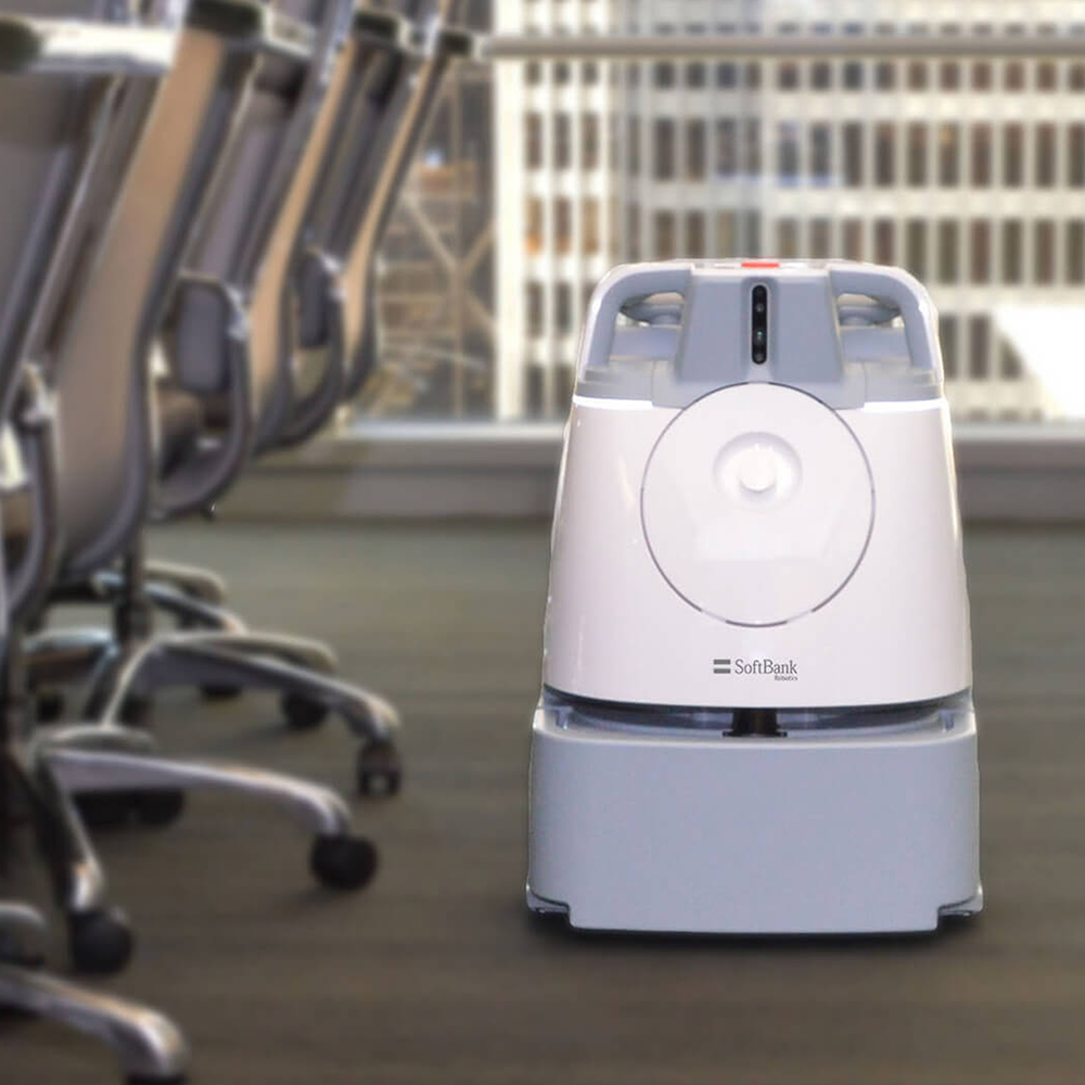 Robot aspirator autonom, Whiz, funcții A.I, uz comercial