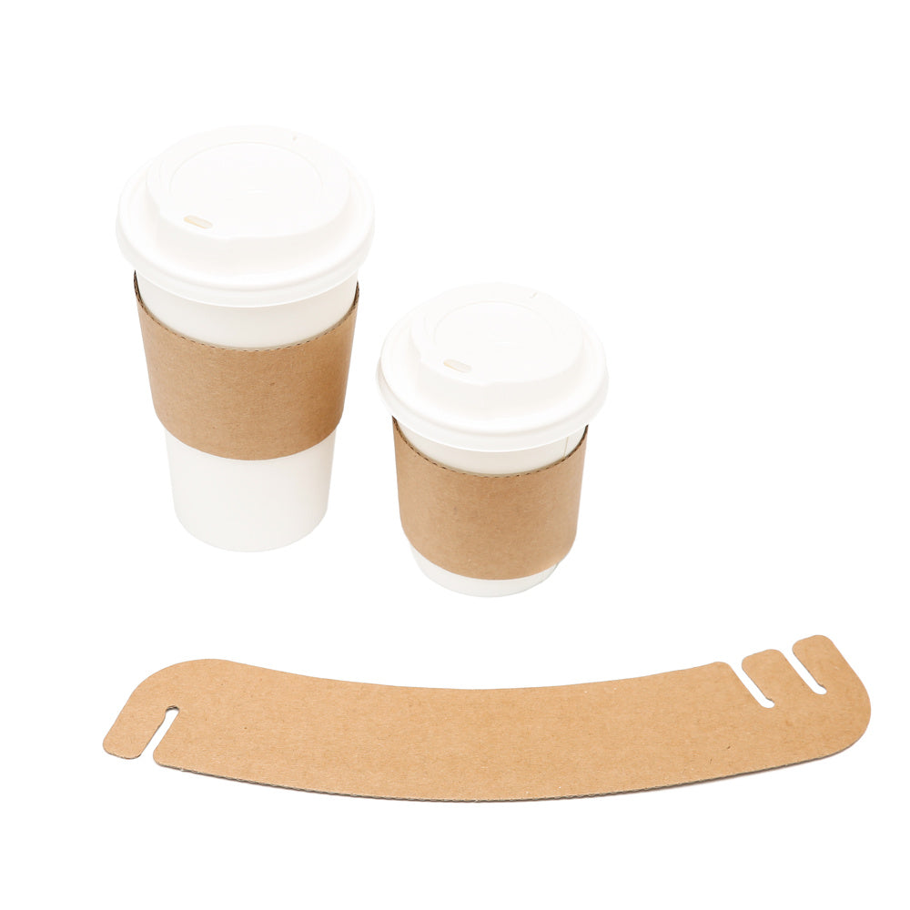 Manșetă pentru pahar, din carton, cu protecție termică, 27x5.5x5.5cm