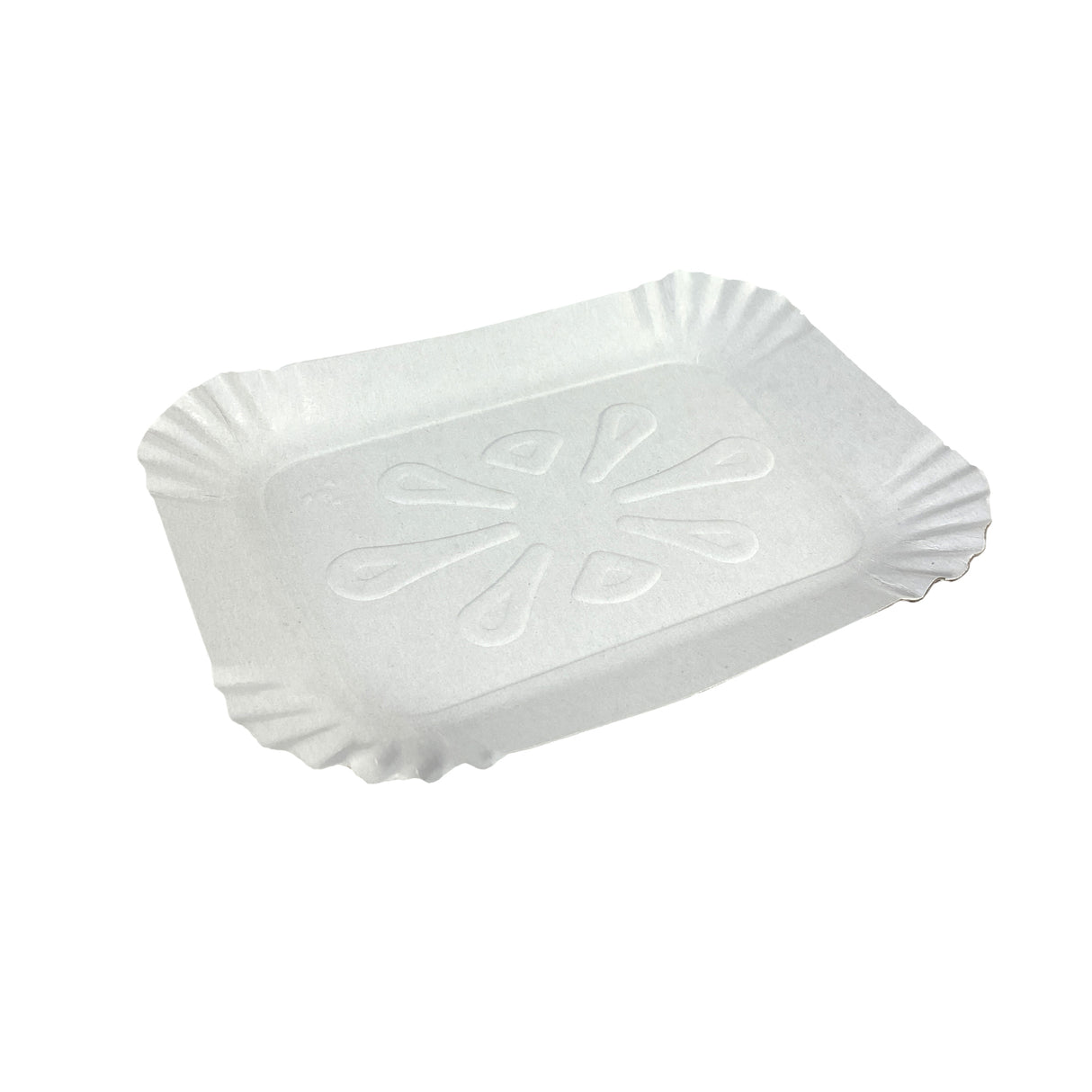 Tăviță pentru prăjituri, din carton, 11x14.6x2.5 cm, (100buc/set)