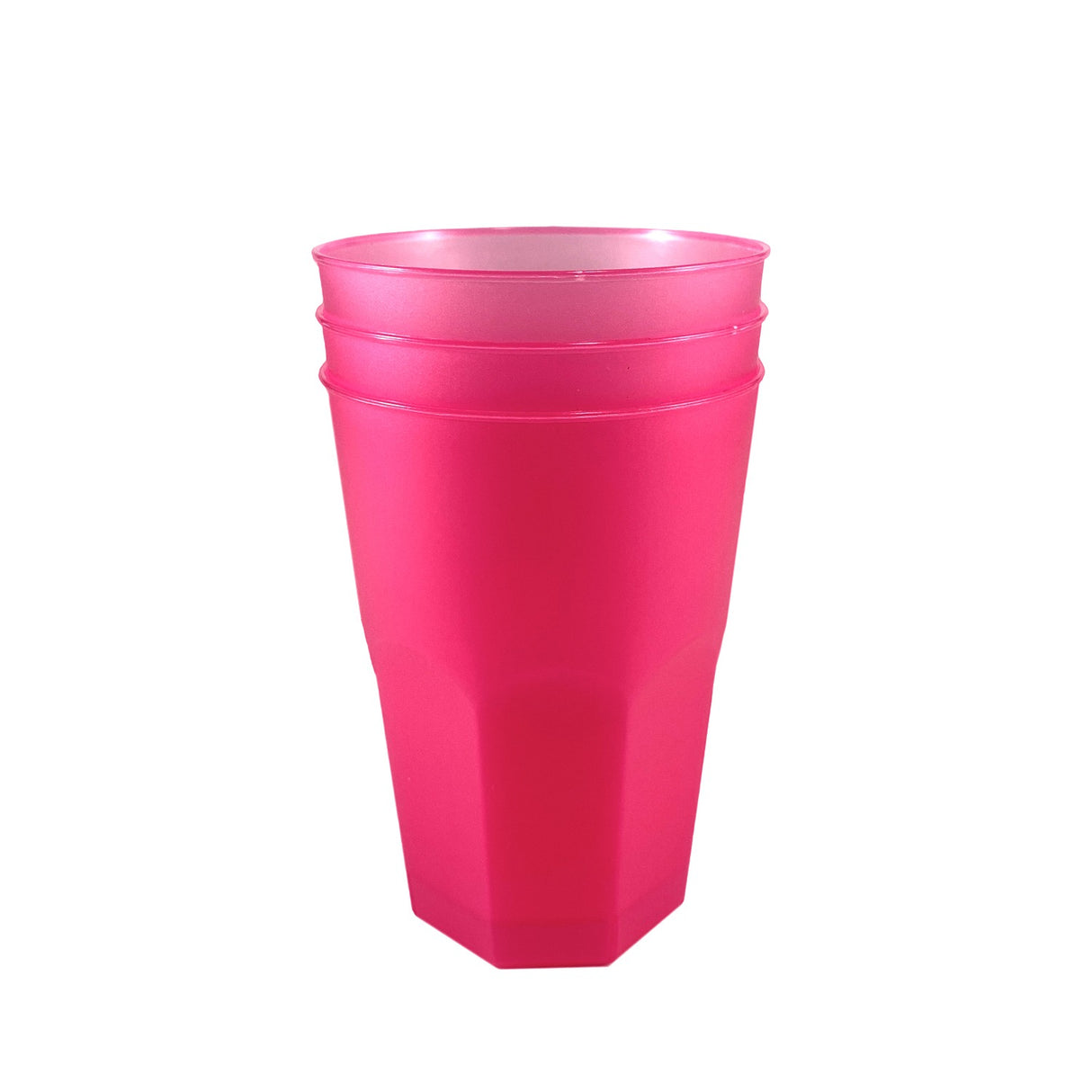 Pahare cocktail, roz, 420cc, (20buc/set)