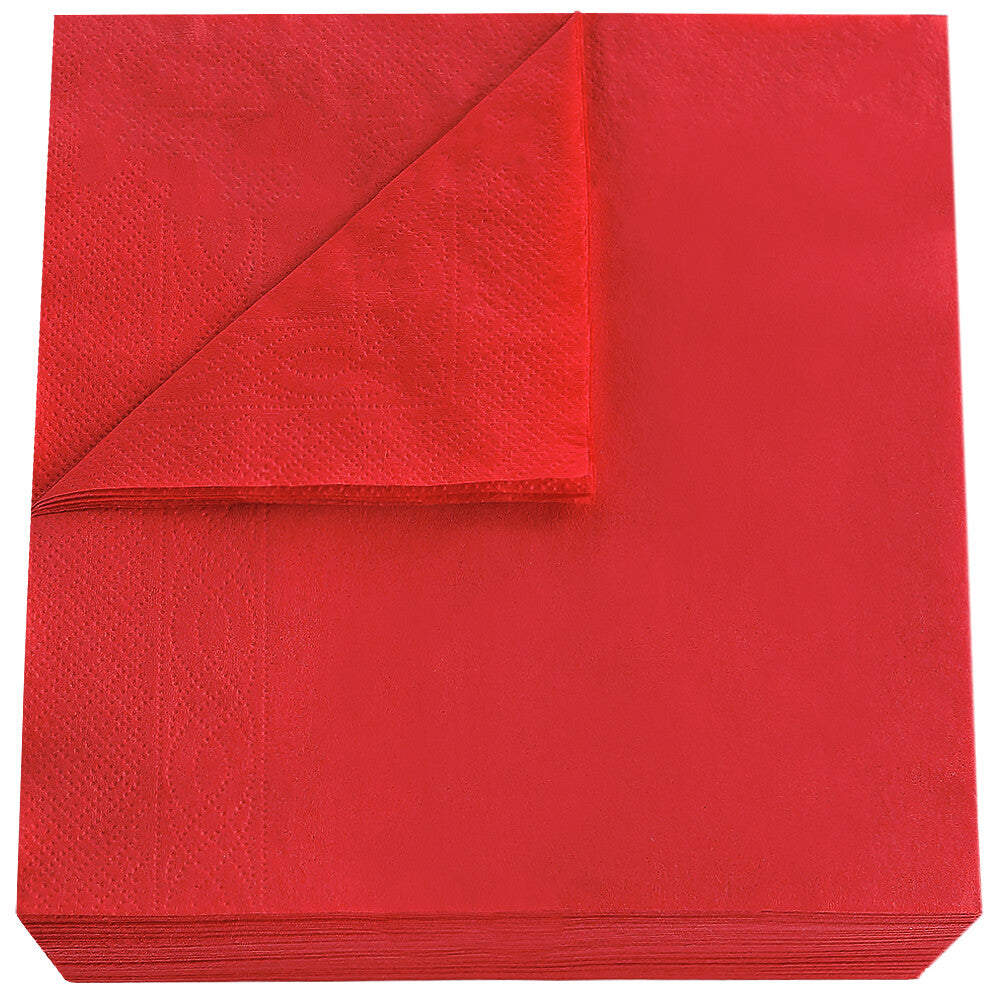 Servetele Rosii, in 2 straturi, 33x33 cm, (250buc/set)