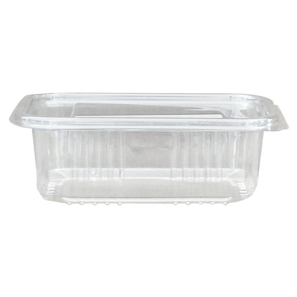 Caserolă de plastic, transparentă, 1500cc, 22.5x17.4x8.8cm, (100 buc/set)