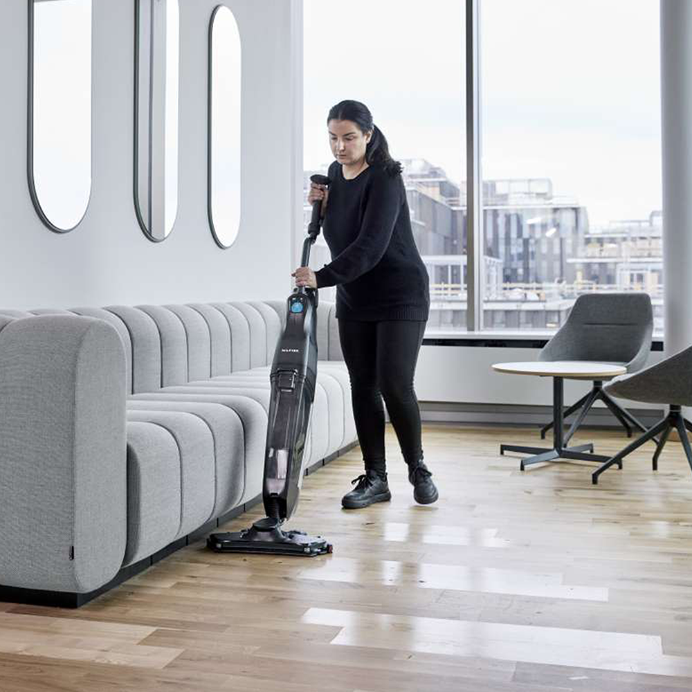 Echipament de spălat, aspirat, uscat podele, Nilfisk Dryft